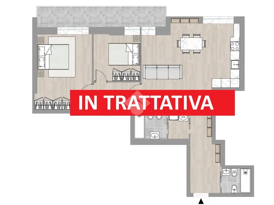 Trilocale in vendita a Roma