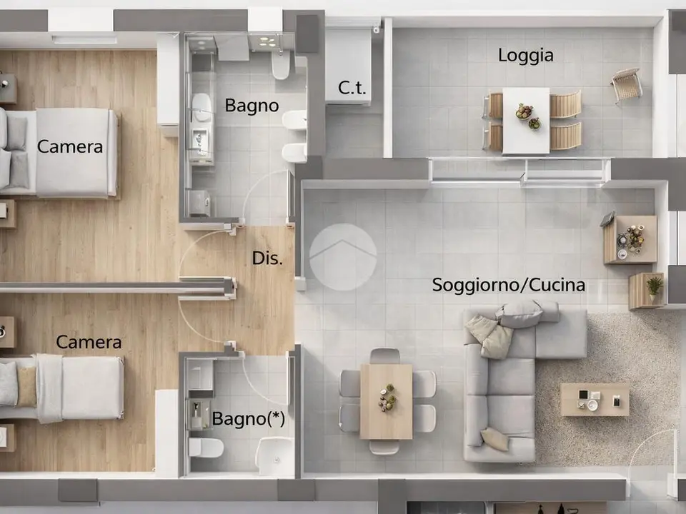 Trilocale in vendita a Rimini