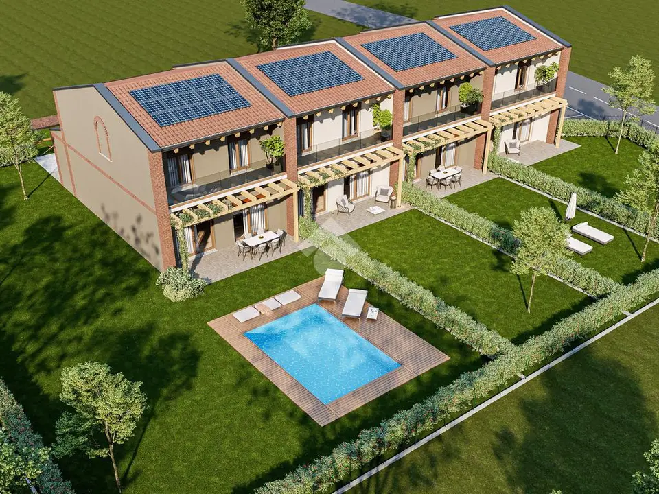 Villa a schiera d'angolo in vendita a Treviglio