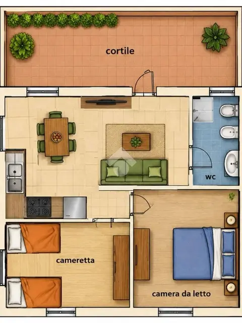 Trilocale in vendita a Cassano Delle Murge