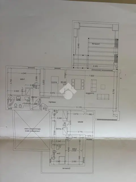 Quadrilocale in vendita a Modena