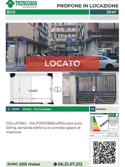 Box / posti auto in affitto a Roma