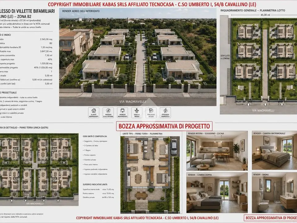 Ter. residenziale in vendita a Cavallino