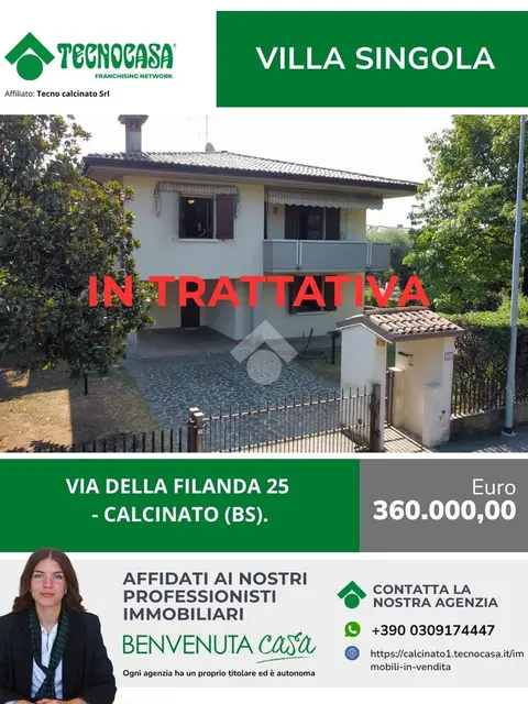 Villa singola in vendita a Calcinato