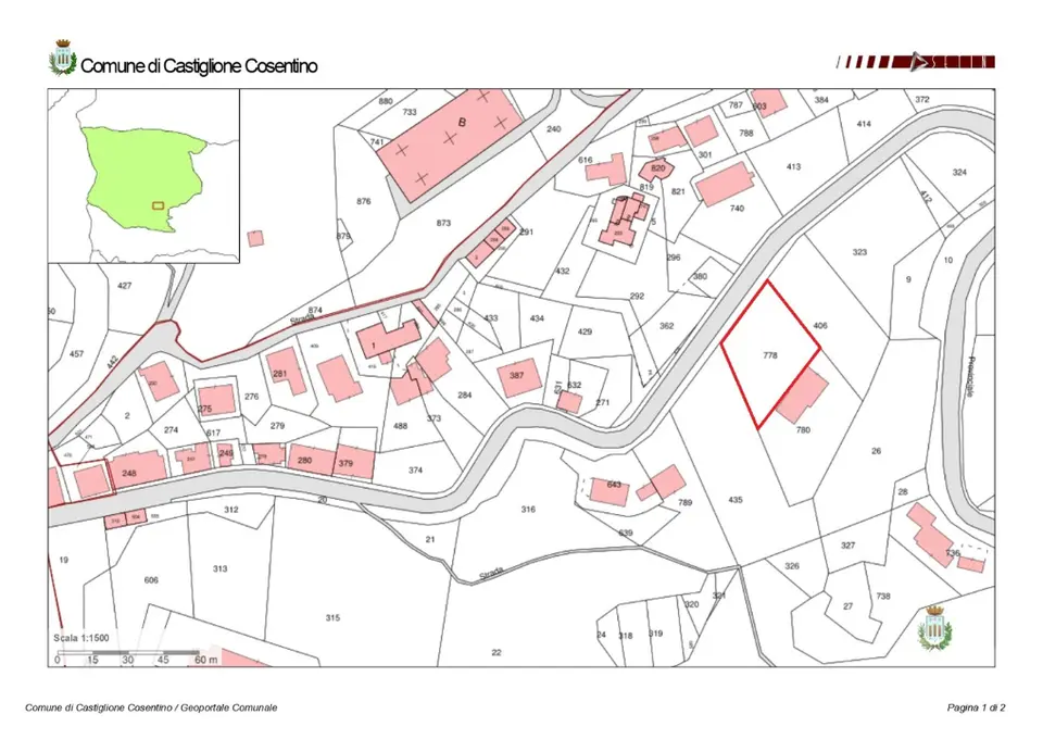 Terreno in CASTIGLIONE COSENTINO CORSO DELLA LIBERTA' snc, Castiglione Cosentino (CS)