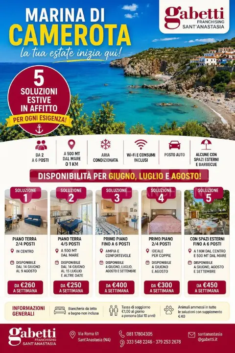 Appartamento in Marina Di Camerota SNC, Marina Di Camerota (SA) 80 m²