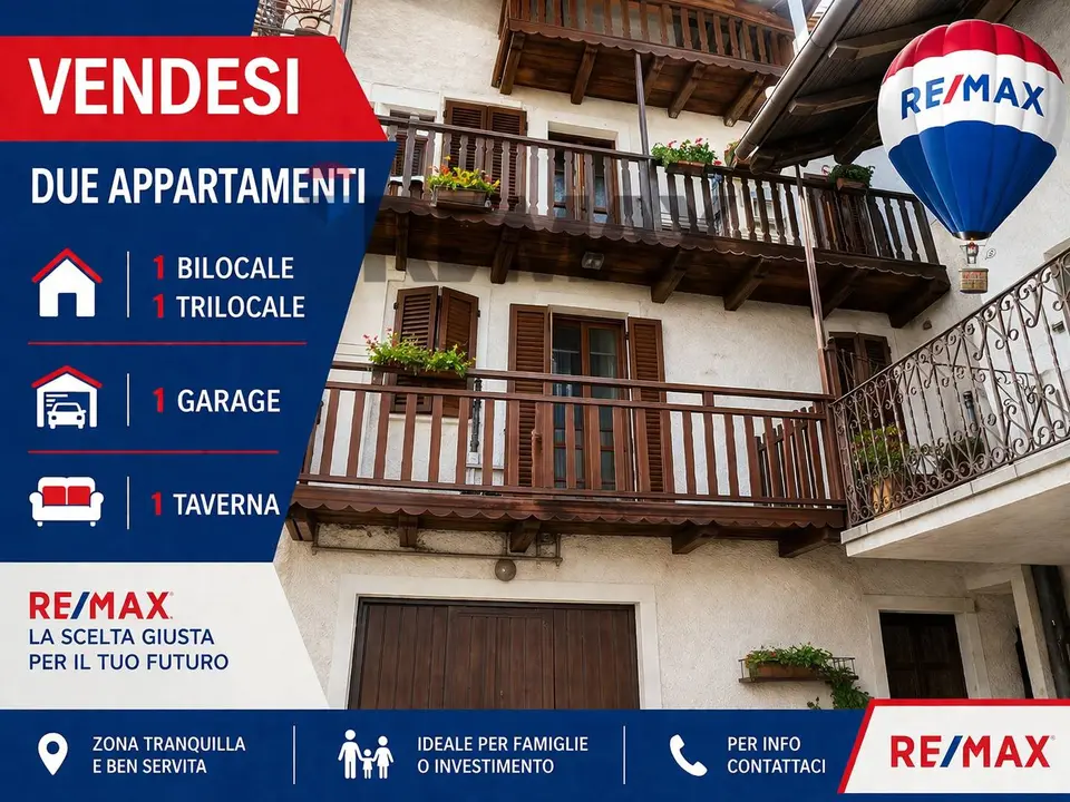 Casa Semindipendente in Vendita a Meina